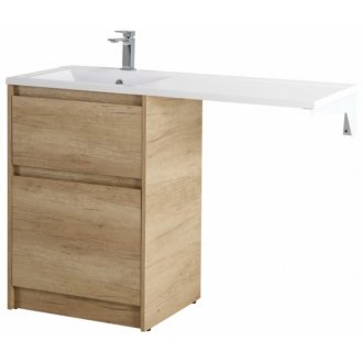 Мебель для ванной под стиральную машину BelBagno Kraft-LVD 1200L Rovere Nebrasca Nature