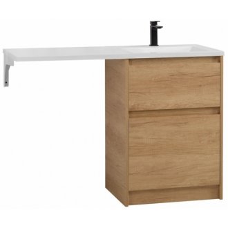 Мебель для ванной под стиральную машину BelBagno Kraft-LVD 1200R Rovere Nebrasca Nature