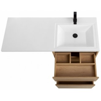 Мебель для ванной под стиральную машину BelBagno Kraft-LVD 1200R Rovere Nebrasca Nature