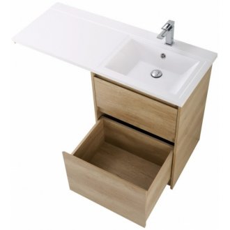 Мебель для ванной под стиральную машину BelBagno Kraft-LVD 1200R Rovere Nebrasca Nature