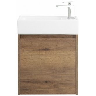 Тумба с раковиной BelBagno Kraft Mini 50L-7045-KL Rovere Tabacco