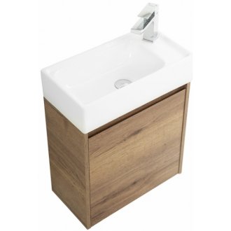 Мебель для ванной BelBagno Kraft-Mini-50L Rovere Tabacco
