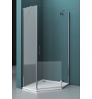 Душевой уголок трапеция BelBagno KRAFT-P-1-90, 90х90 х195 см