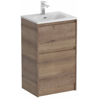 Мебель для ванной BelBagno Kraft-39-500-PIA-BB-8099-3-50 Rovere Tabacco