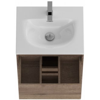 Мебель для ванной BelBagno Kraft-39-500-PIA-BB-8099-3-50 Rovere Tabacco