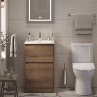 Мебель для ванной BelBagno Kraft-39-500-PIA-BB-8099-3-50 Rovere Tabacco