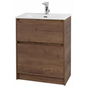 Тумба с раковиной BelBagno Kraft 39-50-PIA Rovere Tabacco