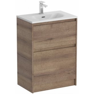 Мебель для ванной BelBagno Kraft-39-600-PIA-BB-8099-3-60 Rovere Tabacco