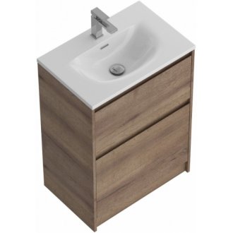 Мебель для ванной BelBagno Kraft-39-600-PIA-BB-8099-3-60 Rovere Tabacco