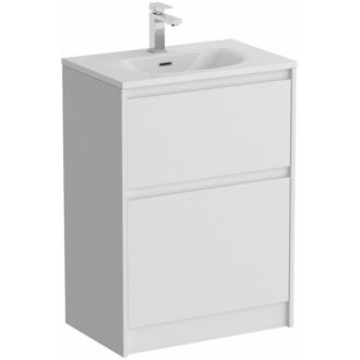 Тумба с раковиной BelBagno Kraft 39-70-PIA-BB-8099-3-70 Bianco Opaco