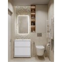 Мебель для ванной BelBagno Kraft-39-700-PIA Bianco Opaco