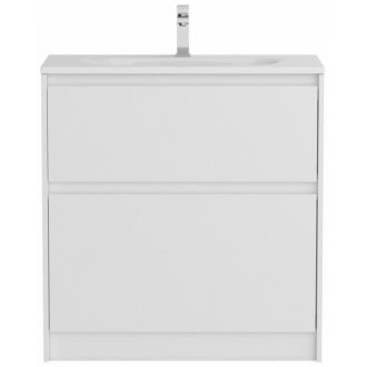 Тумба с раковиной BelBagno Kraft 39-80-PIA-BB-8099-3-80 Bianco Opaco