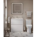 Мебель для ванной BelBagno Kraft-39-800-PIA-BB-8099-3-80 Bianco Opaco