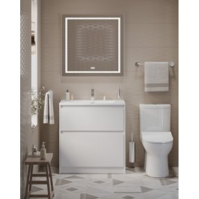 Мебель для ванной BelBagno Kraft-39-800-PIA-BB-8099-3-80 Bianco Opaco