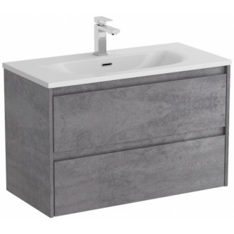 Мебель для ванной BelBagno Kraft-39-800-BB-8099-3-80 Cemento Grigio