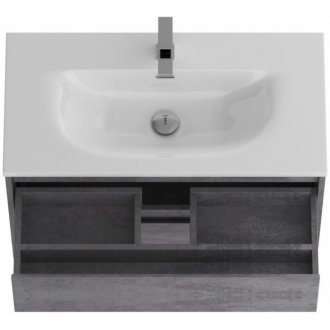 Мебель для ванной BelBagno Kraft-39-800-BB-8099-3-80 Cemento Grigio