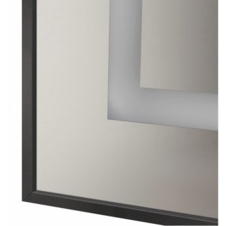 Тумба с раковиной под стиральную машину и зеркалом BelBagno Kraft-LVD 120-BB1200/480-LV-MR-L Bianco Opaco