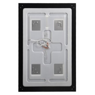 Тумба с раковиной под стиральную машину и зеркалом BelBagno Kraft-LVD 120-BB1200/480-LV-MR-L Bianco Opaco
