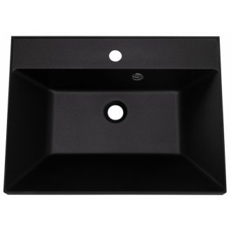 Мебель для ванной BelBagno Marino 60-PIA-BB600/450-LV-ART-AST-NERO Bianco Lucido