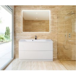 Мебель для ванной BelBagno Marino 100-PIA Bianco Lucido