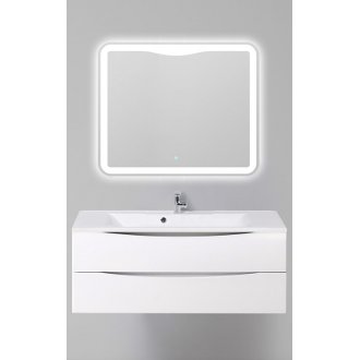 Тумба с раковиной belbagno marino 120 bianco opaco