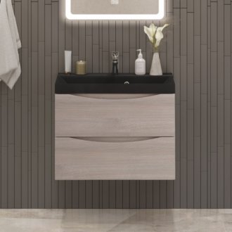 Мебель для ванной BelBagno Marino 60-BB600/450-LV-ART-AST-NERO Rovere Grigio