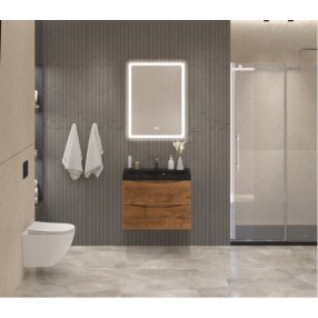 Мебель для ванной BelBagno Marino 60-BB600/450-LV-ART-AST-NERO Rovere Nature