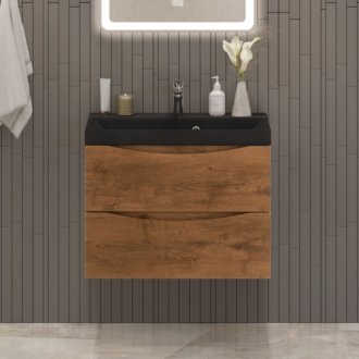 Мебель для ванной BelBagno Marino 60-BB600/450-LV-ART-AST-NERO Rovere Nature