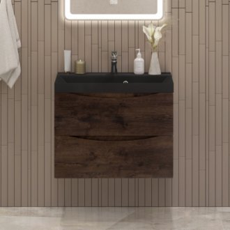 Мебель для ванной BelBagno Marino 60-BB600/450-LV-ART-AST-NERO Rovere Moro