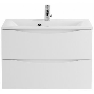 Тумба с раковиной BelBagno Marino 65-BB650/450-LV-MR-PR Bianco Lucido