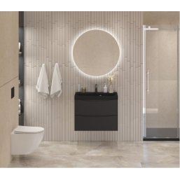 Тумба с раковиной и зеркалом BelBagno Marino 70-BB...