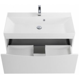 Мебель для ванной BelBagno Marino 80-PIA-BB800/450-LV-MR-AST Bianco Lucido