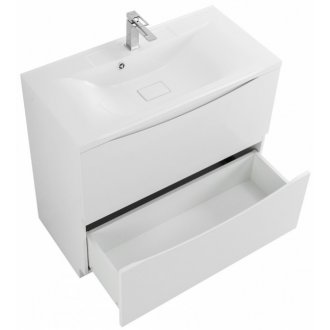 Мебель для ванной BelBagno Marino 80-PIA-BB800/450-LV-MR-PR Bianco Lucido