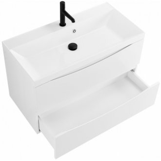 Мебель для ванной BelBagno Marino 80-BB800/450-LV-MR-AST Bianco Lucido