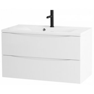 Мебель для ванной BelBagno Marino 80-BB800/450-LV-MR-PR Bianco Opaco