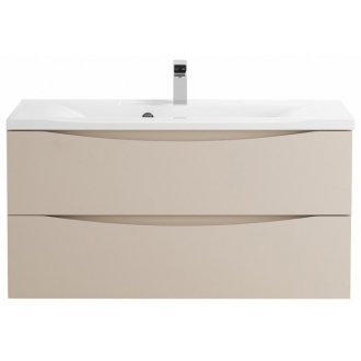 Тумба с раковиной BelBagno Marino 80-BB800/450-LV-MR-PR Crema Opaco