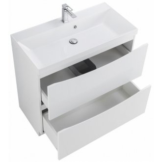 Мебель для ванной BelBagno Marino 90-PIA-BB900/450-LV-MR-AST Bianco Lucido