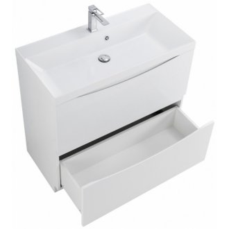 Мебель для ванной BelBagno Marino 90-PIA-BB900/450-LV-MR-AST Bianco Lucido