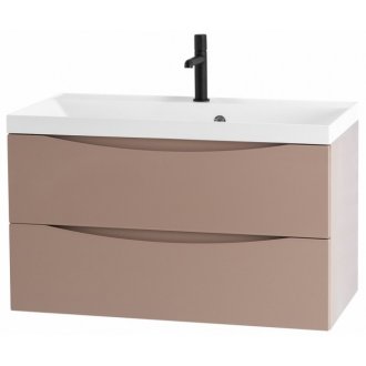 Мебель для ванной BelBagno Marino 90-BB900/450-LV-MR-AST Capucino Lucido