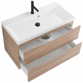 Мебель для ванной BelBagno Marino 90-BB900/450-LV-MR-AST Rovere Bianco