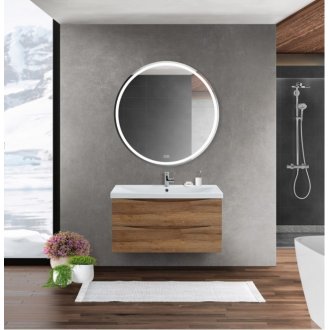 Тумба с раковиной BelBagno Marino-CER 90-BB-0323-90-LVB Rovere Rustico