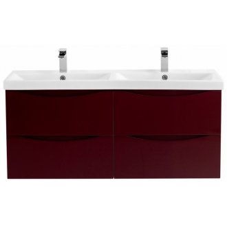 Тумба с раковиной BelBagno Marino-CER 120-BB-0325-120-2-LVB Bordo Lucido