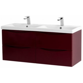 Тумба с раковиной BelBagno Marino-CER 120-BB-0325-120-2-LVB Bordo Lucido