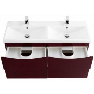 Тумба с раковиной BelBagno Marino-CER 120-BB-0325-120-2-LVB Bordo Lucido