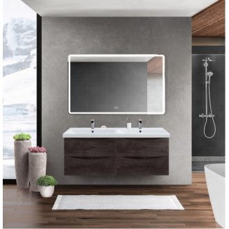 Тумба с раковиной BelBagno Marino-CER 120-BB-0325-120-2-LVB Rovere Nature Grigio