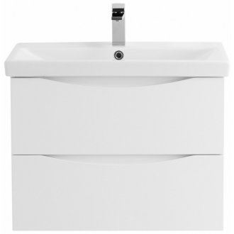 Тумба с раковиной BelBagno Marino-CER 70-BB-0321-70-LVB Bianco Lucido