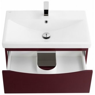 Тумба с раковиной BelBagno Marino-CER 70-BB-0321-70-LVB Bordo Lucido