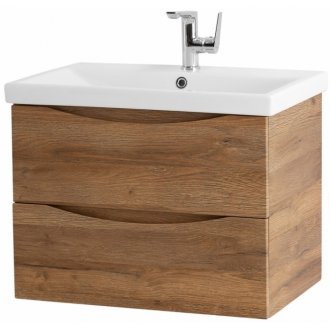 Тумба с раковиной BelBagno Marino-CER 70-BB-0321-70-LVB Rovere Rustico