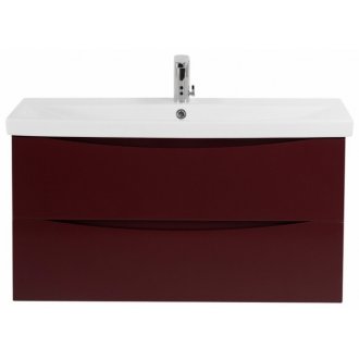 Тумба с раковиной BelBagno Marino-CER 80-BB-0322-80-LVB Bordo Lucido