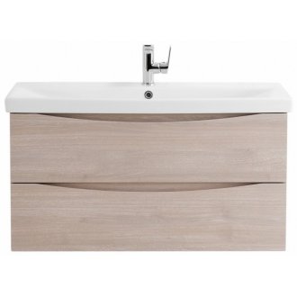 Тумба с раковиной BelBagno Marino-CER 80-BB-0322-80-LVB Rovere Grigio